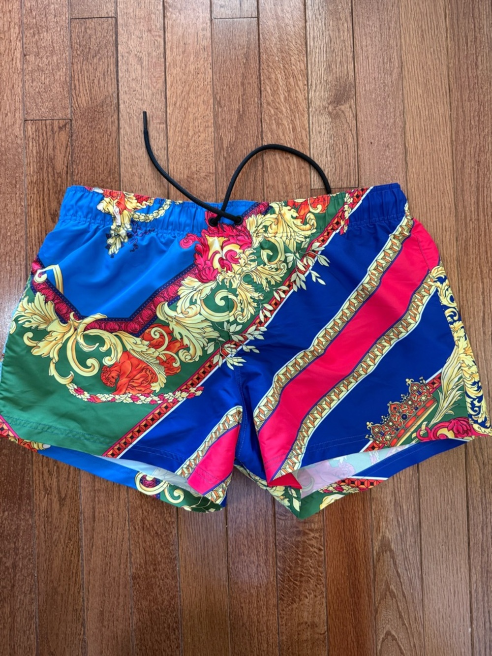 Versace Limited Edition Medusa Renaissance Multicolor Swim Shorts - Medium
